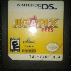 Jig A pix pets Nintendo ds